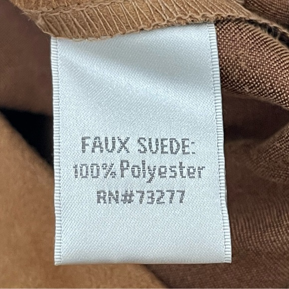 LC Lauren Conrad Lace Up Front Faux Suede Skirt - Picture 11 of 12